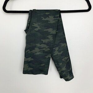 SPANX Green Camo Leggings - Size XS